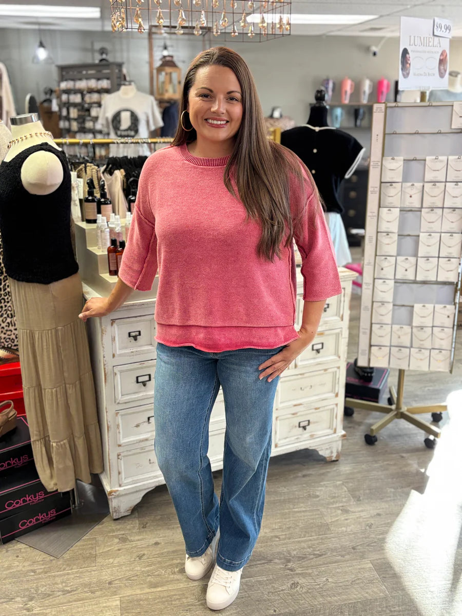 LuxeLane™ Wide Leg Jeans