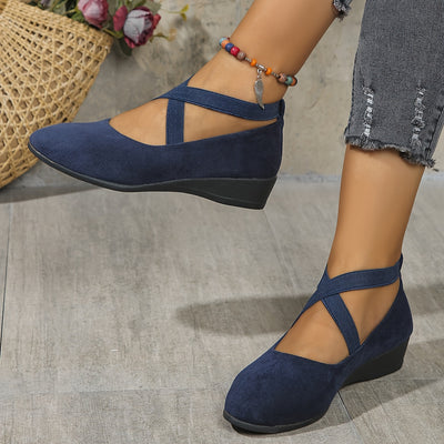 Elegancia™ Women’s Slip-On Dance Flats