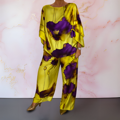 Moniek Satin Two-Piece Set
