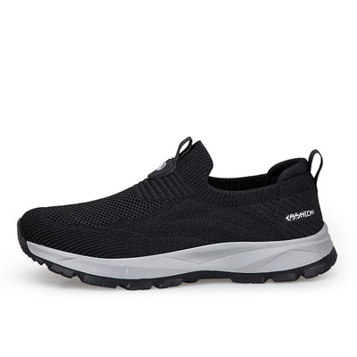 ComfyStride™ Men’s Orthopedic Slip-On Knit Sneakers