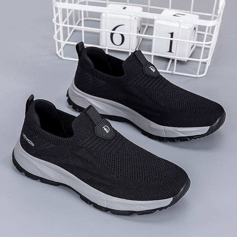ComfyStride™ Men’s Orthopedic Slip-On Knit Sneakers