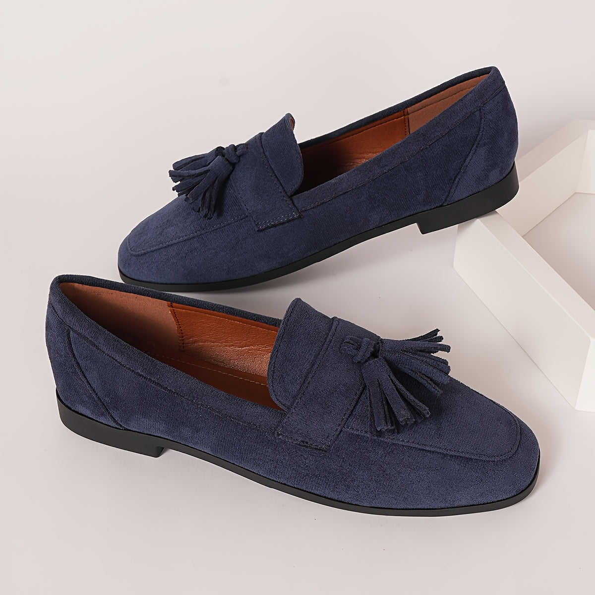 TasselEase™ Women’s Slip-On Flats