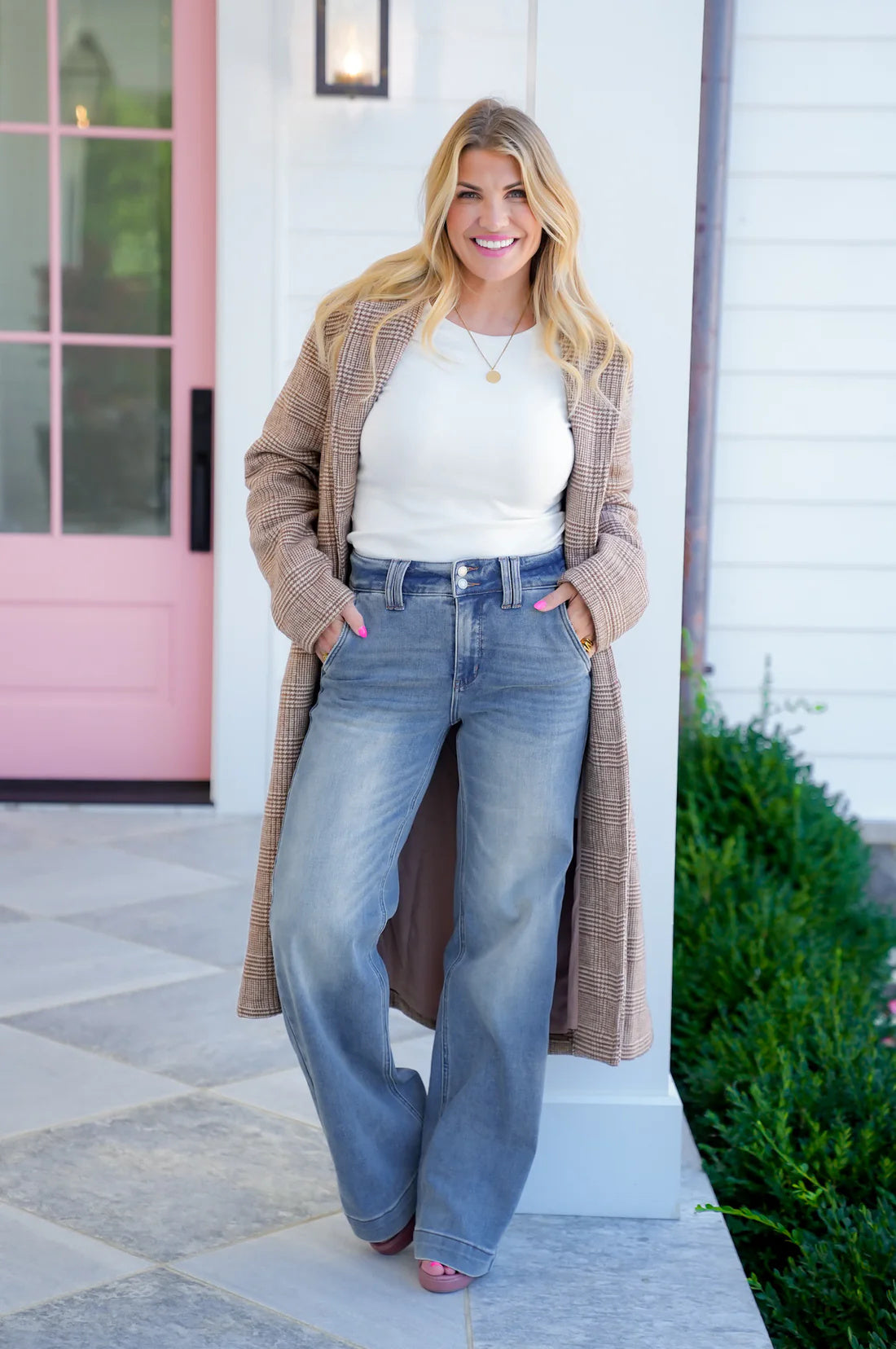 LuxeLane™ Wide Leg Jeans