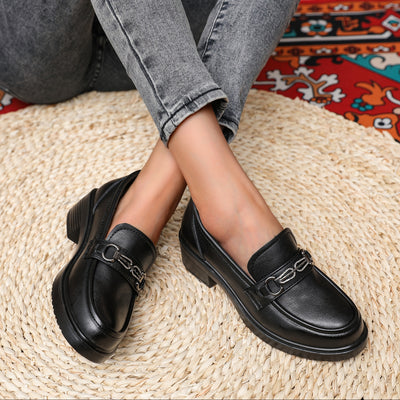 BuckleCharm™ Women’s Slip-On Loafers