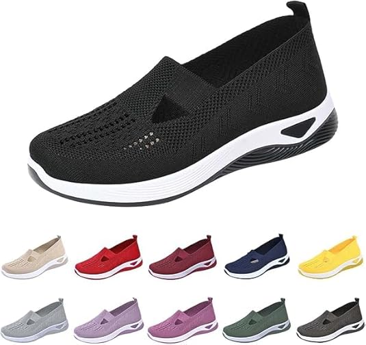 OrthoLuxe™ | Women’s Comfort Orthopedic Sneakers
