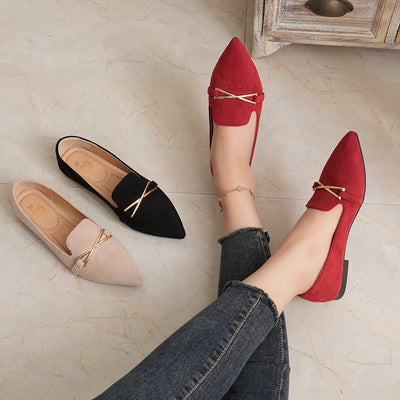 ChicPoint™ Women’s Metal Accent Flats