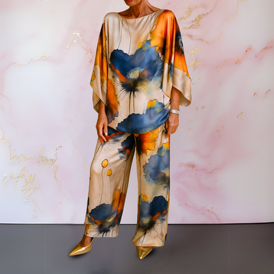 Moniek Satin Two-Piece Set