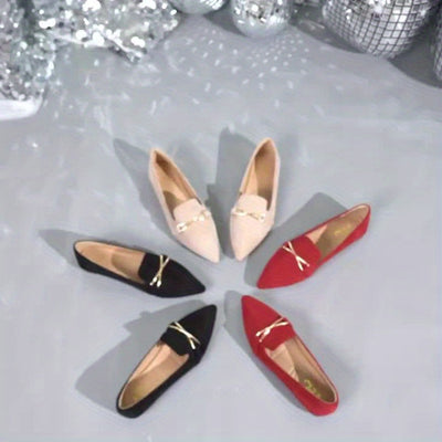 ChicPoint™ Women’s Metal Accent Flats