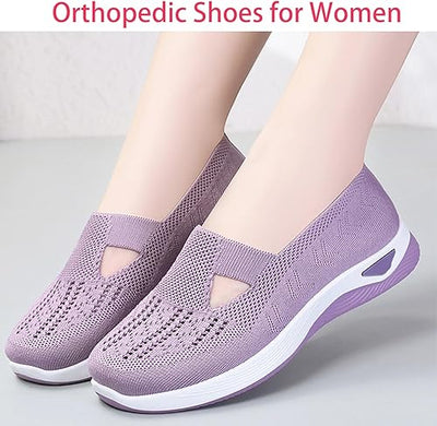 OrthoLuxe™ | Women’s Comfort Orthopedic Sneakers