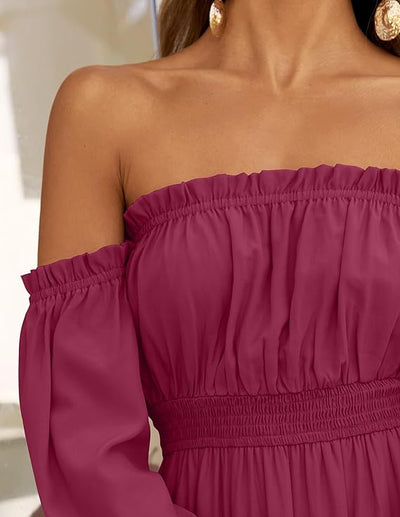 Zafira™ | Bohemian Split Maxi Dress