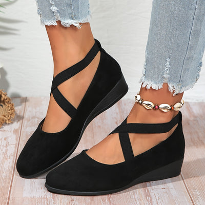 Elegancia™ Women’s Slip-On Dance Flats