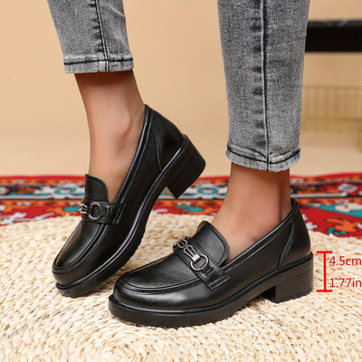 BuckleCharm™ Women’s Slip-On Loafers