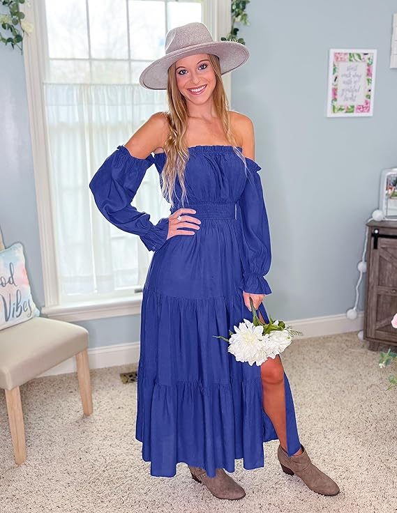 Zafira™ | Bohemian Split Maxi Dress