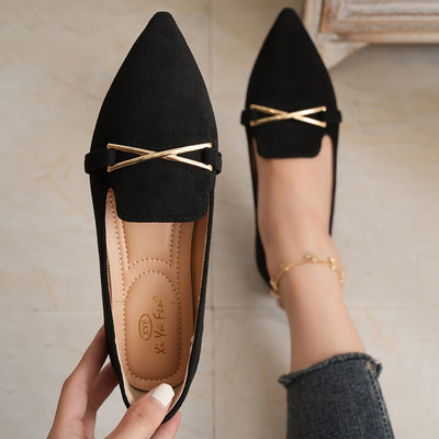 ChicPoint™ Women’s Metal Accent Flats