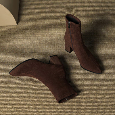 AloraLuxe™ – Genuine Suede Boots