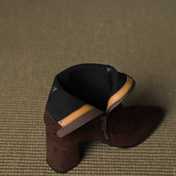 AloraLuxe™ – Genuine Suede Boots