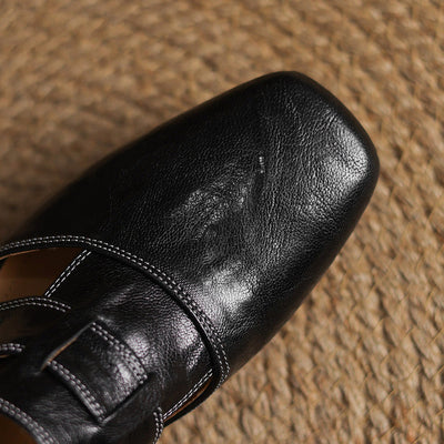IvoraLuxe™ – Premium Leather Mules