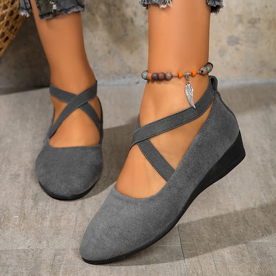 Elegancia™ Women’s Slip-On Dance Flats