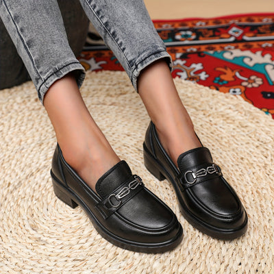 BuckleCharm™ Women’s Slip-On Loafers