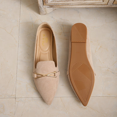 ChicPoint™ Women’s Metal Accent Flats