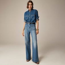 LuxeLane™ Wide Leg Jeans